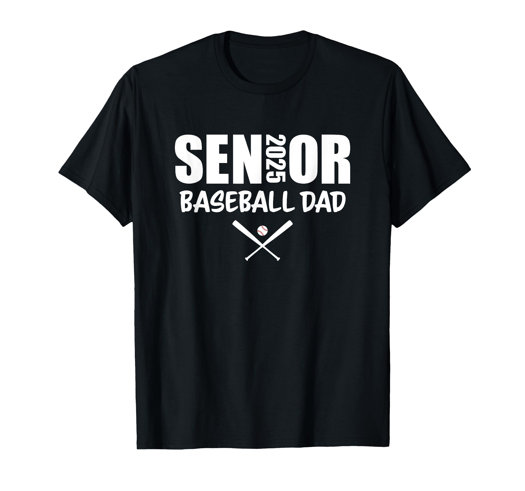 Senior Baseball Dad 2025 Team Parent T-Shirt - Custom Art Print Unisex - T-Shirt, Sweatshirt, Hoodie