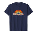 Marquette Michigan Mi Rainbow 70S T-Shirt - Graphic Print Men Women - T-Shirt, Sweatshirt, Hoodie