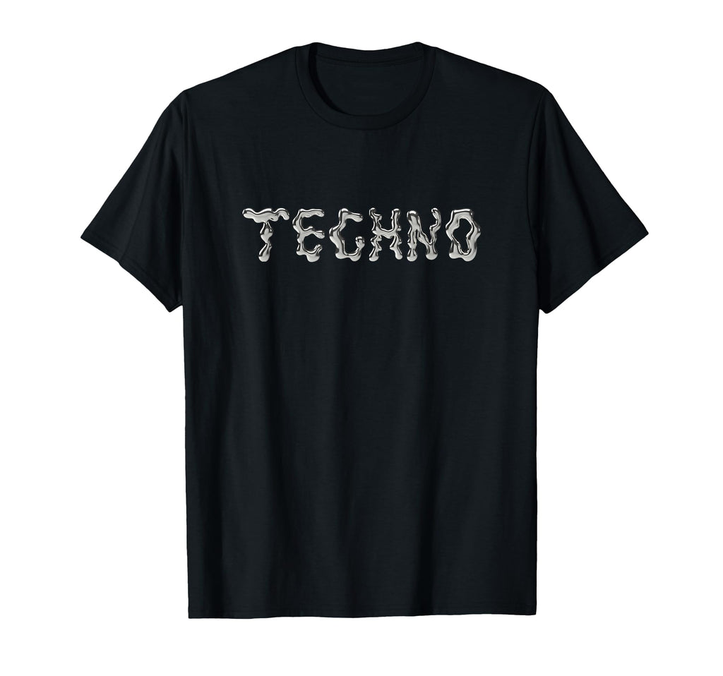 Techno Liquid Abstract Fluid Aesthetic T-Shirt - Streetwear Style Unisex - T-Shirt, Sweatshirt, Hoodie
