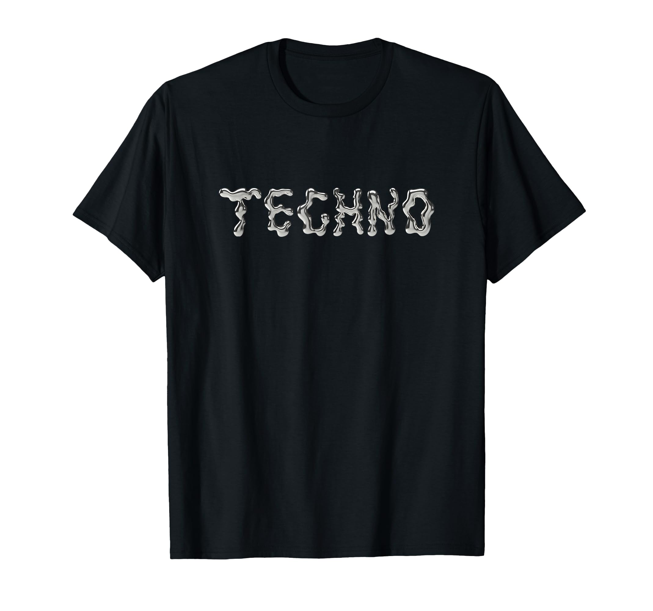 Techno Liquid Abstract Fluid Aesthetic T-Shirt - Streetwear Style Unisex - T-Shirt, Sweatshirt, Hoodie