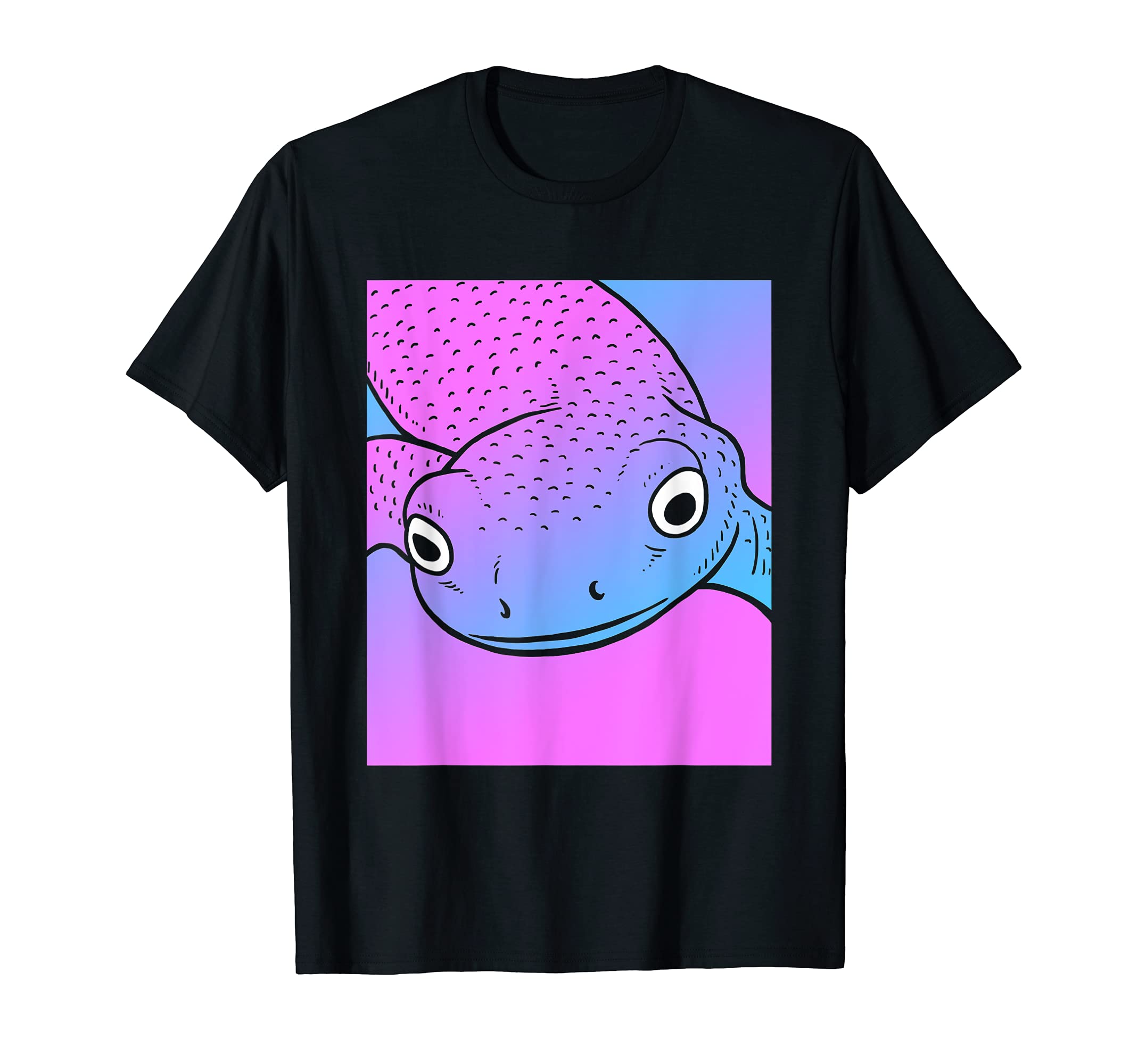 Vaporwave Newt Aesthetic Pastel T-Shirt - Fun Novelty Design Men Women - T-Shirt, Sweatshirt, Hoodie