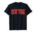 New York Ny Varsity Usa Sports T-Shirt - Custom Art Print Unisex - T-Shirt, Sweatshirt, Hoodie