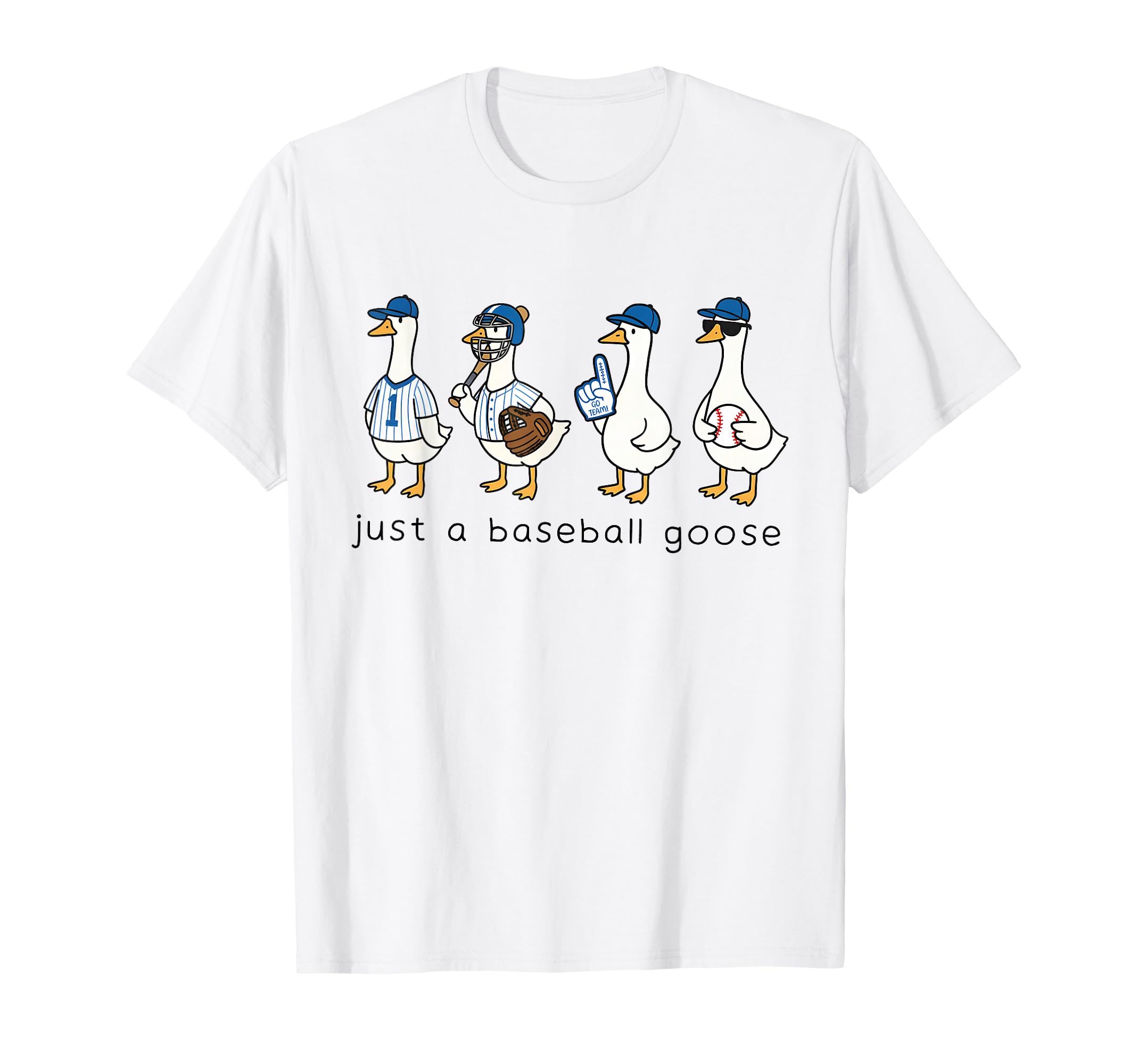 Funny Baseball Goose Game Day Mom Squad T-Shirt - Graphic Print for Adults - T-Shirt, Sweatshirt, Hoodie
