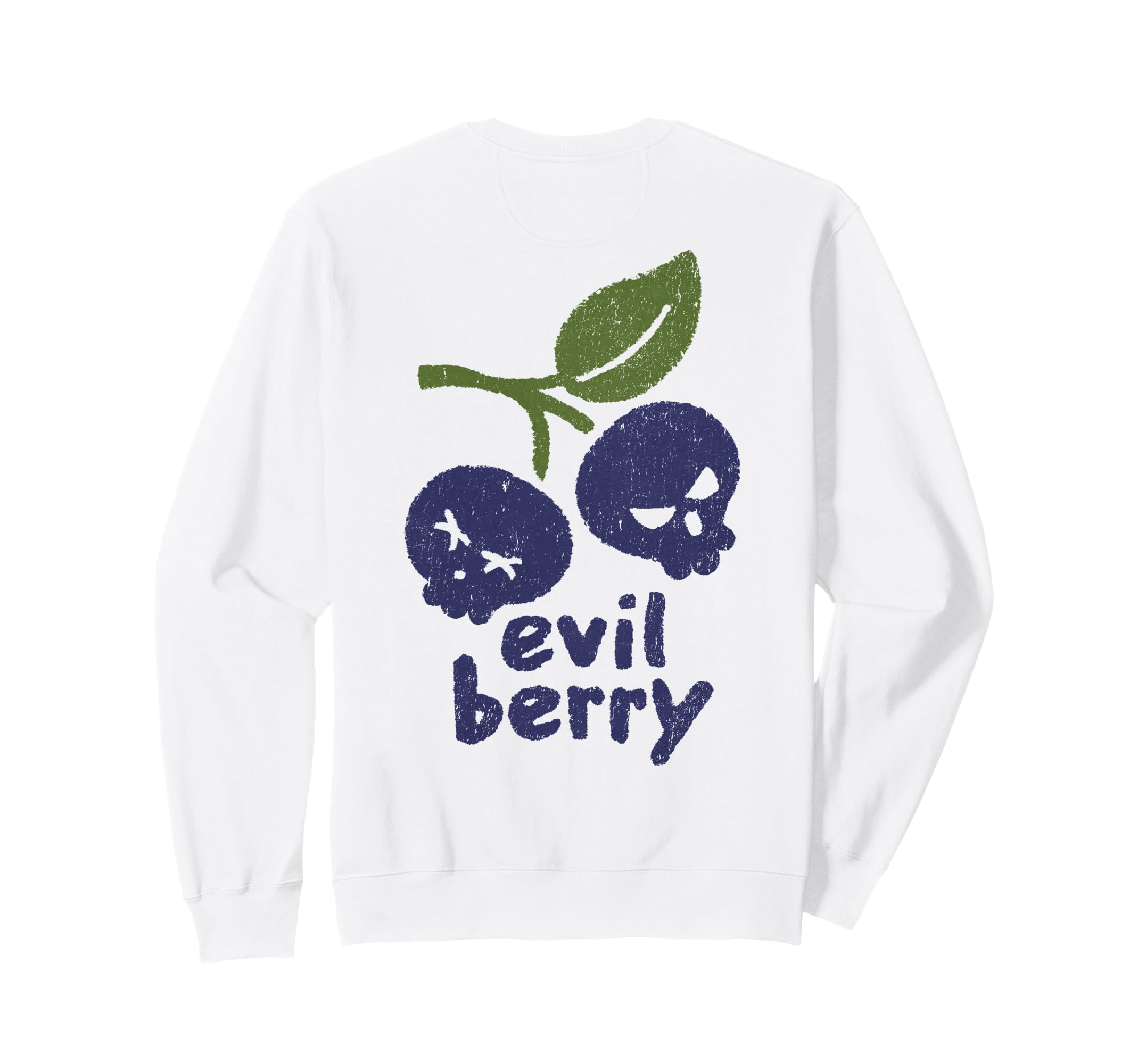 Back Y2K Streetwear Skull Sweatshirt - Trendy Graphic Unisex - T-Shirt, Sweatshirt, Hoodie
