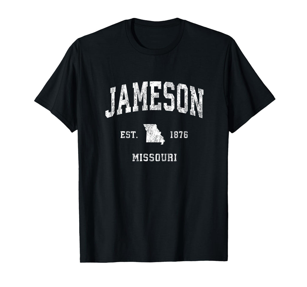 Jameson Missouri Mo Athletic T-Shirt - Casual Everyday Wear for Adults - T-Shirt, Sweatshirt, Hoodie