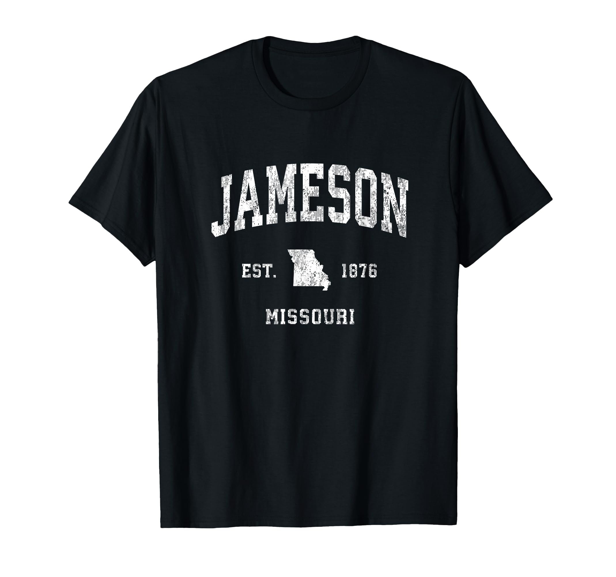 Jameson Missouri Mo Athletic T-Shirt - Casual Everyday Wear for Adults - T-Shirt, Sweatshirt, Hoodie
