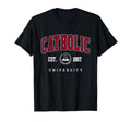 Catholic Varsity Arch Collegiate T-Shirt - Fun Novelty Design Unisex - T-Shirt, Sweatshirt, Hoodie