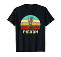 Sunset Piston Mechanic T-Shirt - Minimalist Print for Adults - T-Shirt, Sweatshirt, Hoodie