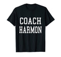 Coach Harmon Custom Football T-Shirt - Casual Everyday Wear Men Women - T-Shirt, Sweatshirt, Hoodie