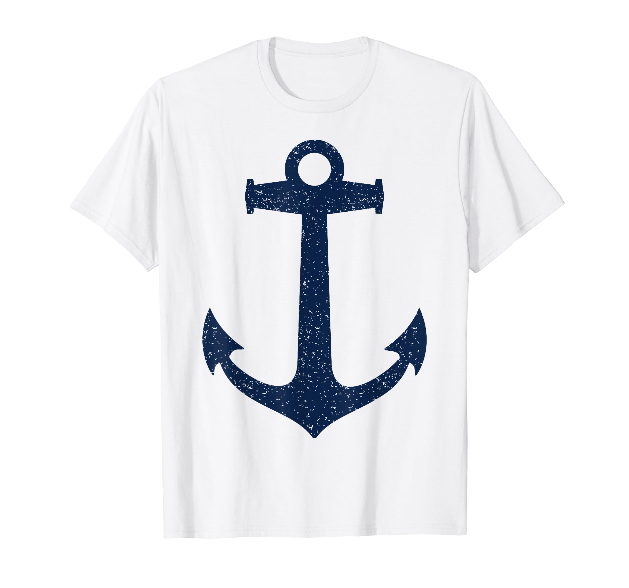 Sailing Ship Boat Nautical Blue Grungy T-Shirt - Unique Graphic for Adults - T-Shirt, Sweatshirt, Hoodie