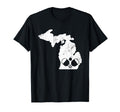 Michigan Pickleball Pickleball T-Shirt - Graphic Print for Adults - T-Shirt, Sweatshirt, Hoodie