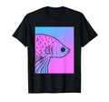 Vaporwave Betta Aesthetic Pastel T-Shirt - Custom Art Print for Adults - T-Shirt, Sweatshirt, Hoodie