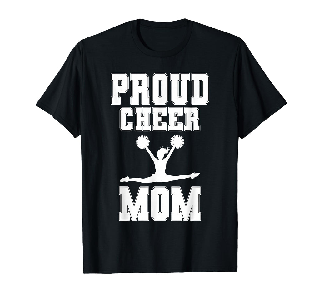 Proud Cheer Mom Game Day Sports T-Shirt - Minimalist Print for Adults - T-Shirt, Sweatshirt, Hoodie