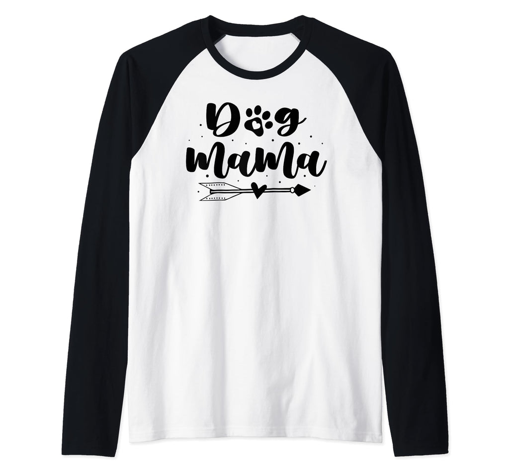 Dog Mama Mother Paw Heart Gift Dogs K9 T-Shirt - Unique Graphic Men Women - T-Shirt, Sweatshirt, Hoodie