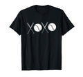 Baseball Lover Xoxo Fun T-Shirt - Trendy Graphic for Adults - T-Shirt, Sweatshirt, Hoodie