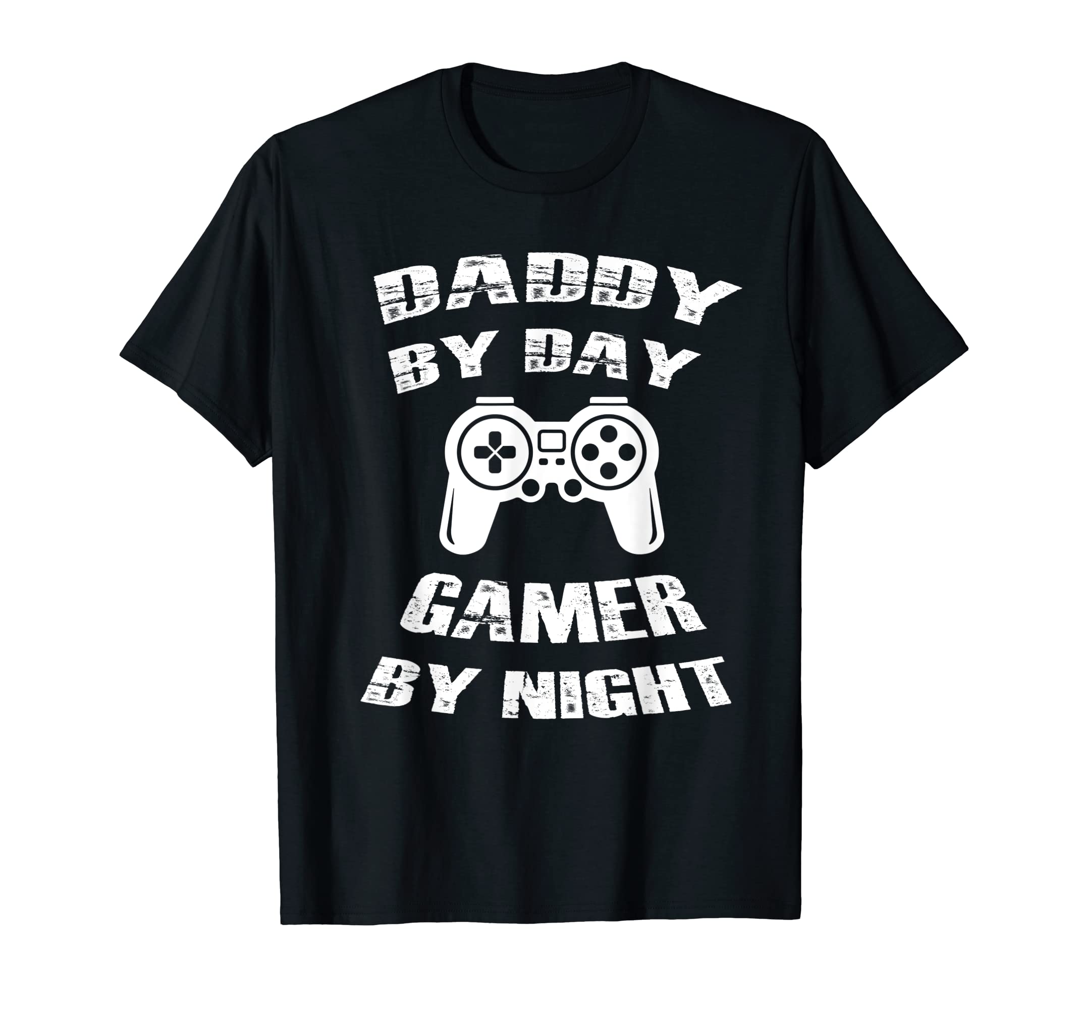 Daddy Day Gamer Night Video Gamer Gaming T-Shirt - Custom Art Print Unisex - T-Shirt, Sweatshirt, Hoodie