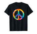 Peace Sign 60S 70S Hippie Boho Peace T-Shirt - Streetwear Style Unisex - T-Shirt, Sweatshirt, Hoodie