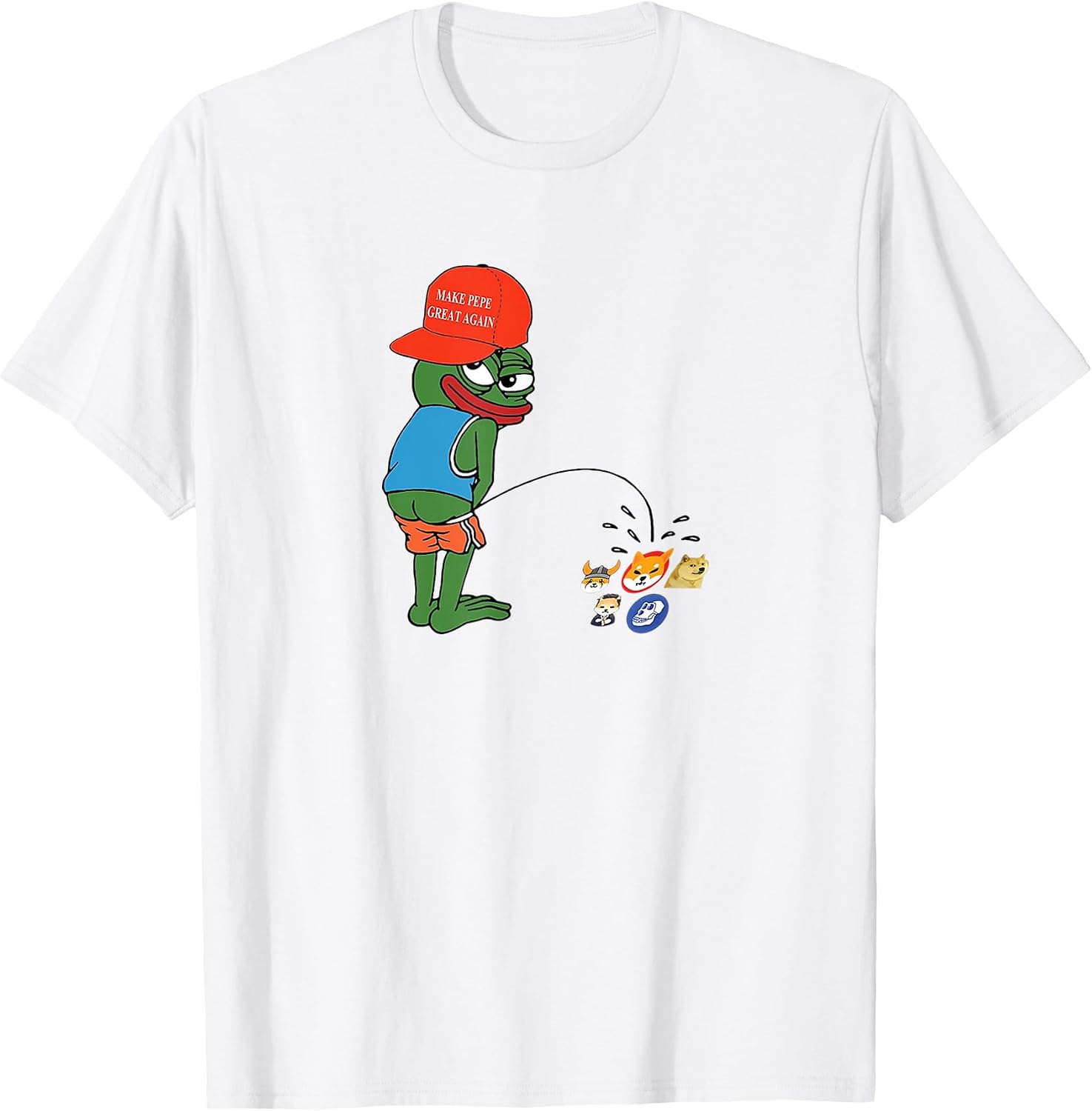 Pepe Coin Merch Co. - Adult & Kids T-Shirts, Sweatshirts & Hoodies apparel design preview 1