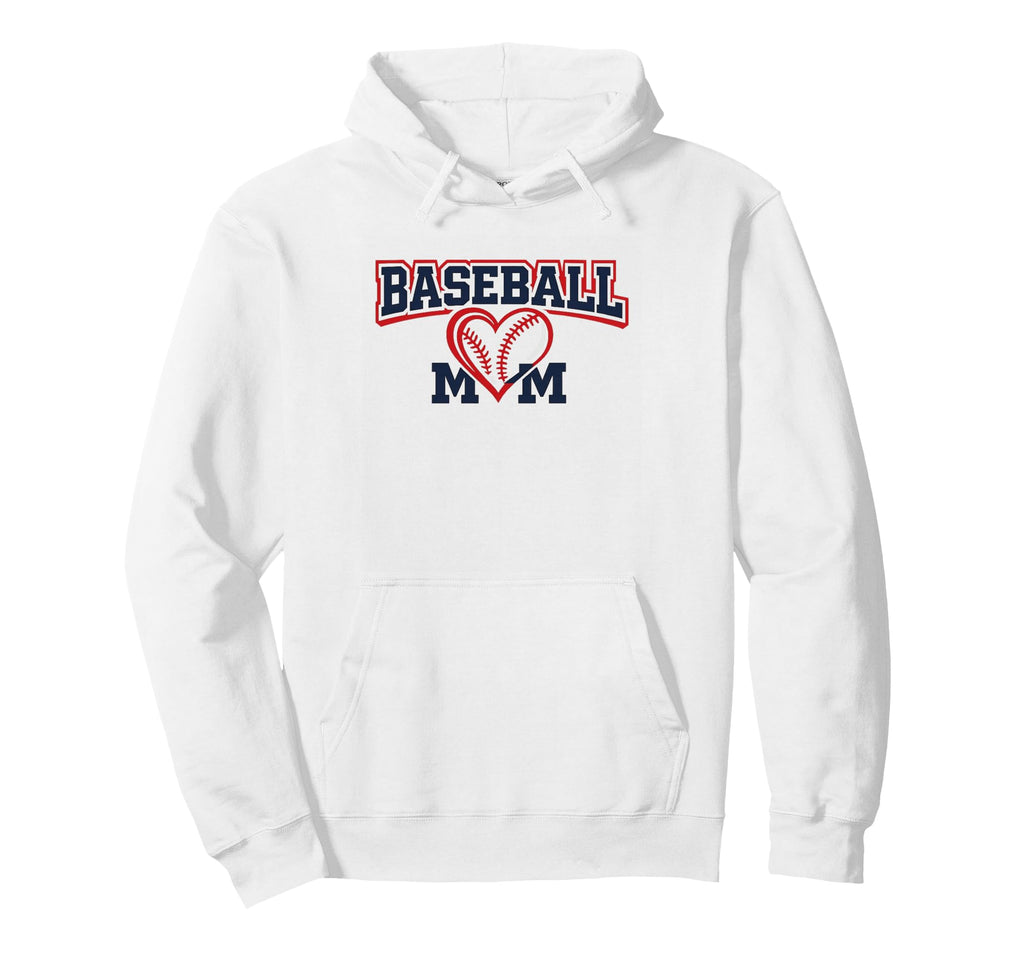 Proud Baseball Parent Baseball Hoodie - Casual Everyday Wear Men Women - T-Shirt, Sweatshirt, Hoodie