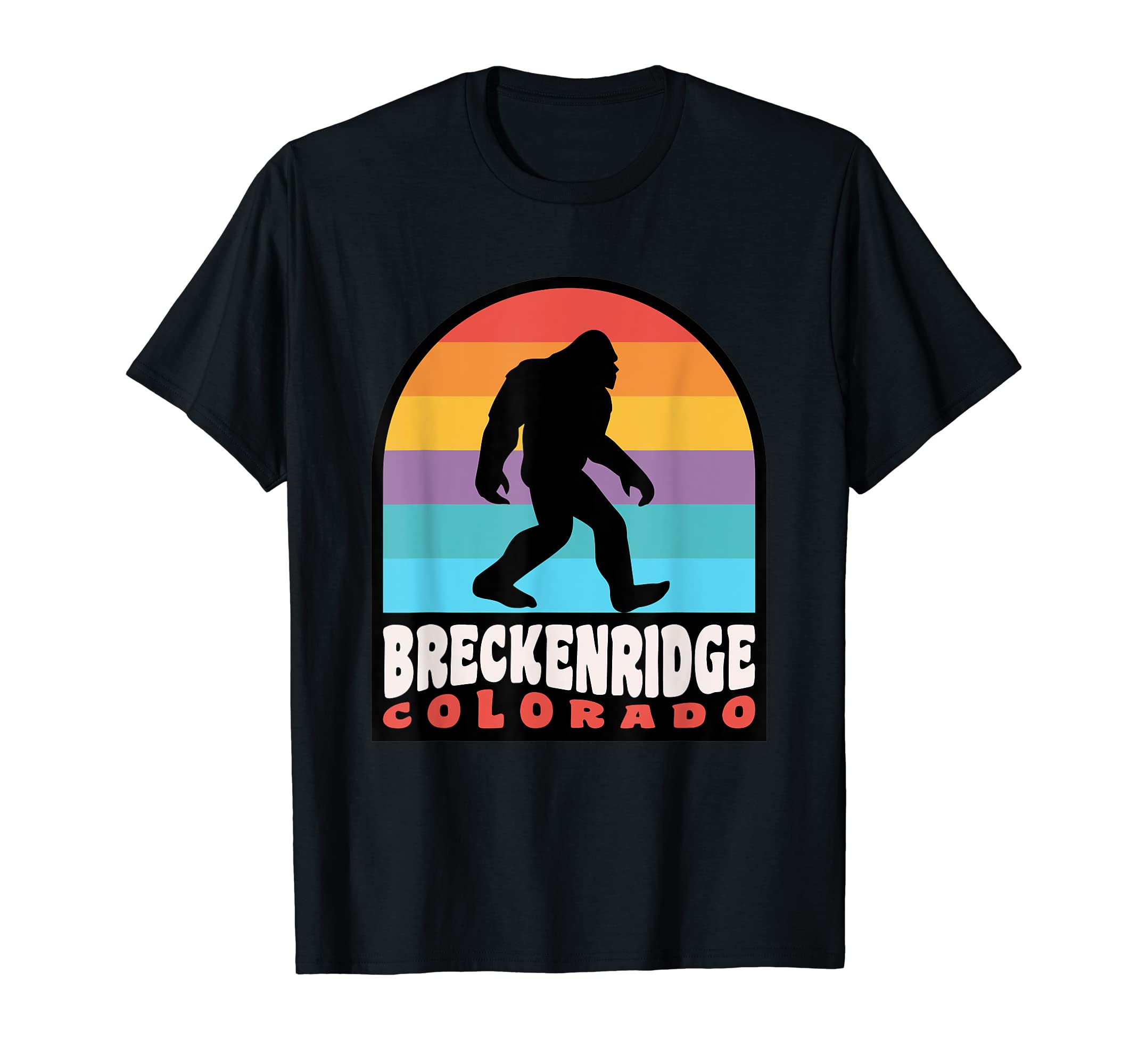 Breckenridge Colorado Bigfoot T-Shirt - Casual Everyday Wear Men Women - T-Shirt, Sweatshirt, Hoodie