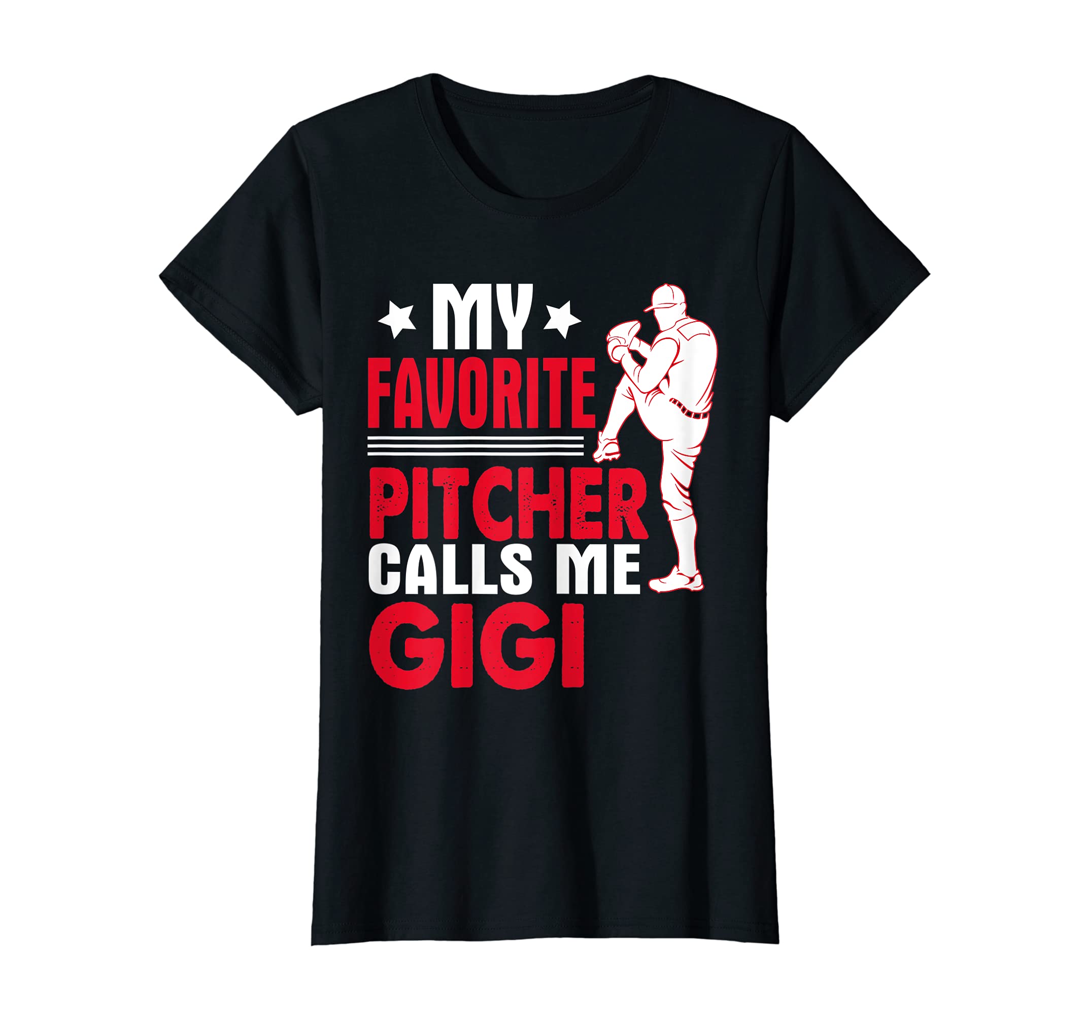 Womens Gigi Pitcher Baseball Softball T-Shirt - Minimalist Print Men Women - T-Shirt, Sweatshirt, Hoodie