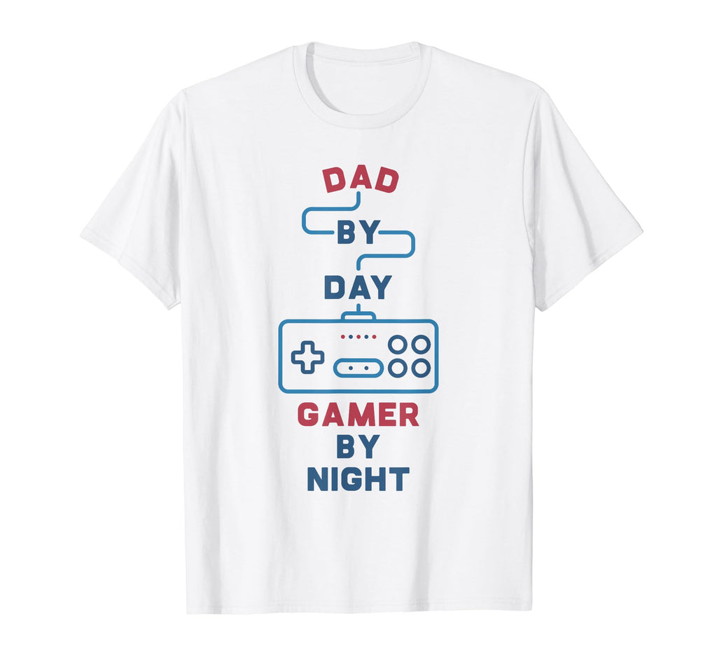 Dad Day Gamer Night Video Games Lover T-Shirt - Minimalist Print Men Women - T-Shirt, Sweatshirt, Hoodie