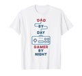 Dad Day Gamer Night Video Games Lover T-Shirt - Minimalist Print Men Women - T-Shirt, Sweatshirt, Hoodie