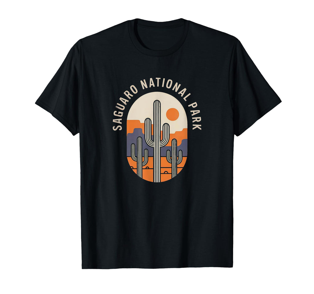 Saguaro National Park Outdoor Hiking T-Shirt - Unique Graphic for Adults - T-Shirt, Sweatshirt, Hoodie