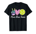 Peace Love Tennis Funny Tennis Player T-Shirt - Trendy Graphic for Adults - T-Shirt, Sweatshirt, Hoodie