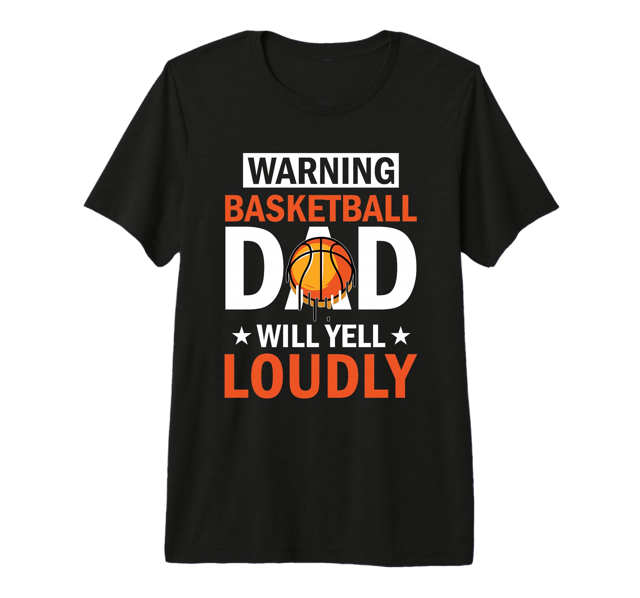 Fathers Day Basketball Dad Game Day Tri T-Shirt - Trendy Graphic Unisex - T-Shirt, Sweatshirt, Hoodie
