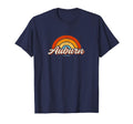 Auburn Alabama Al Rainbow 70S T-Shirt - Custom Art Print for Adults - T-Shirt, Sweatshirt, Hoodie