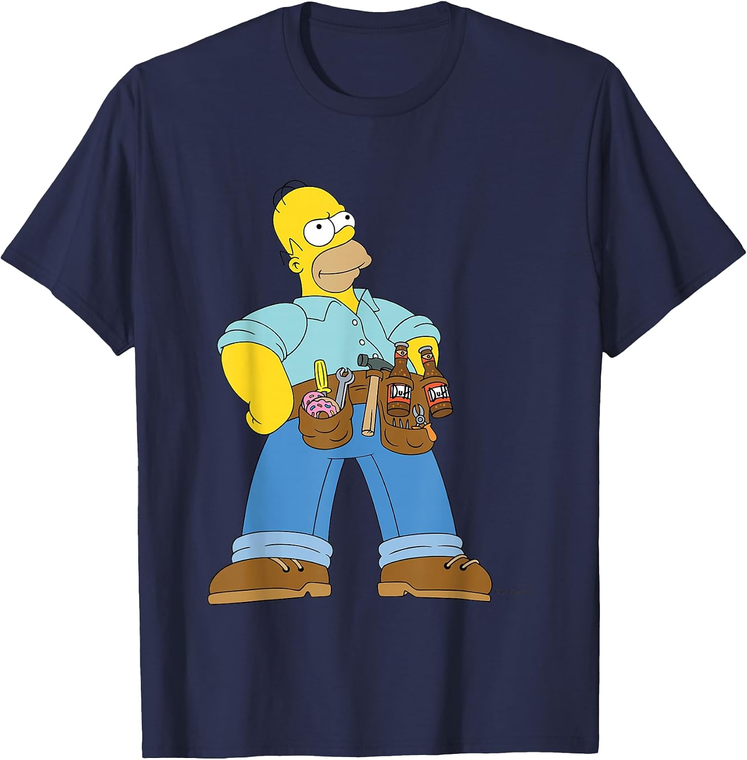 The Simpsons Duff Donuts Handyman Homer - Adult & Kids T-Shirts, Sweatshirts & Hoodies apparel design preview 1