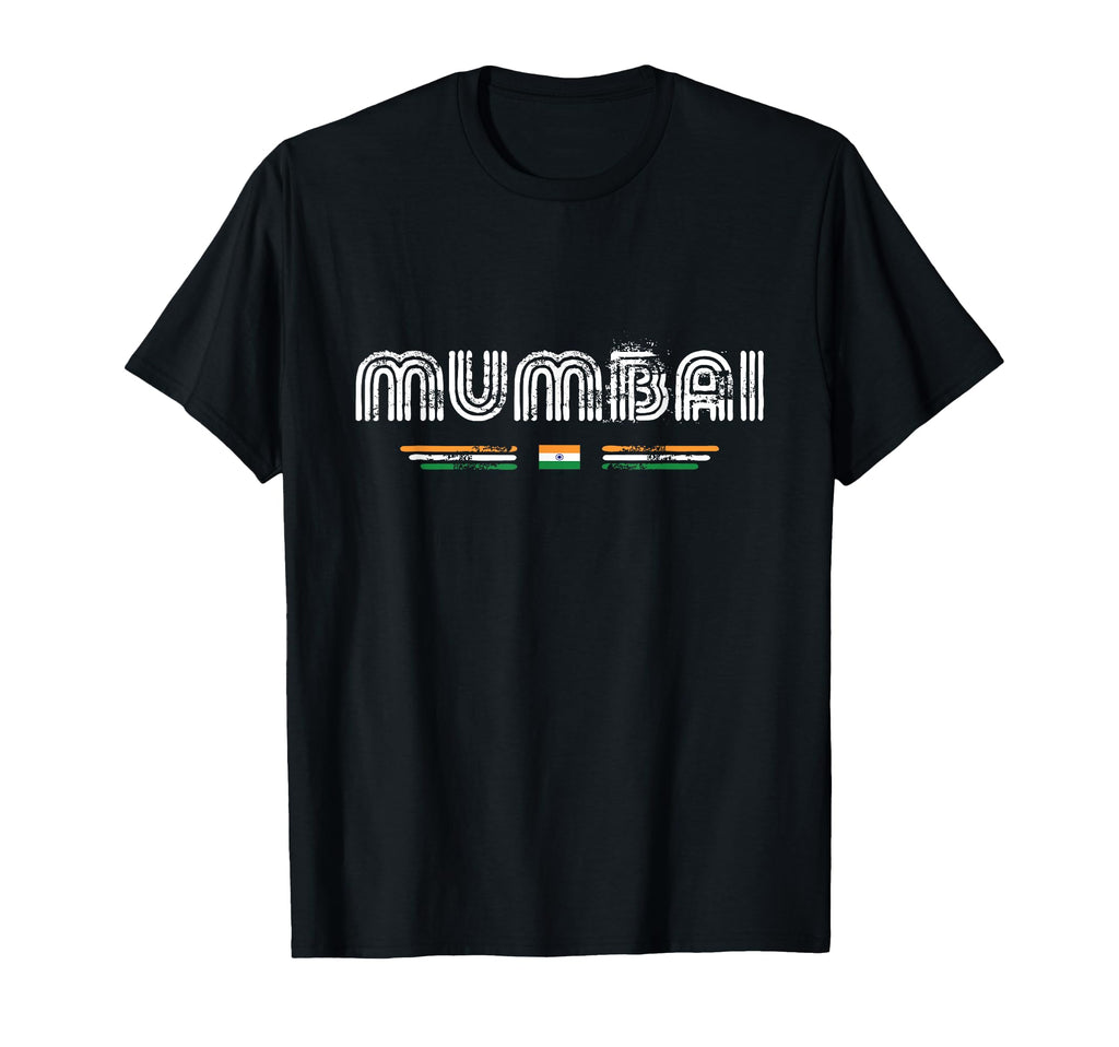 Mumbai India 70S 80S Type T-Shirt - Custom Art Print for Adults - T-Shirt, Sweatshirt, Hoodie