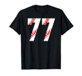Baseball Mom 77 Jersey Baseball T-Shirt - Unique Graphic for Adults - T-Shirt, Sweatshirt, Hoodie