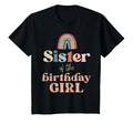 Sister Birthday Boho Rainbow Party T-Shirt - Custom Art Print for Adults - T-Shirt, Sweatshirt, Hoodie