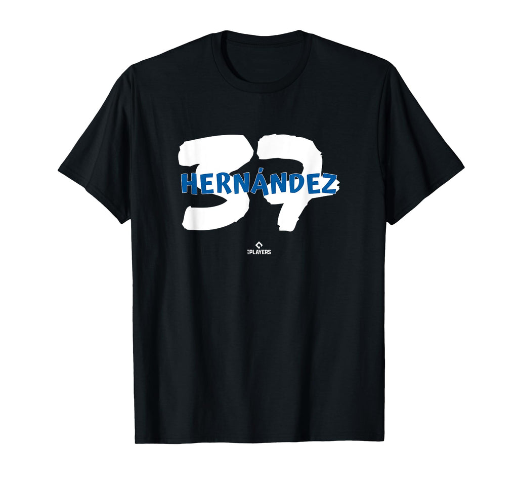 Name And Number Teoscar Hernandez Los T-Shirt - Unique Graphic for Adults - T-Shirt, Sweatshirt, Hoodie