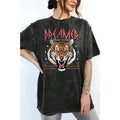 Dreamer Tiger Oversize Mineral Wash T - Adult & Kids T-Shirts, Sweatshirts & Hoodies apparel design preview 1