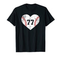 Baseball 77 Jersey Number T-Shirt - Trendy Graphic for Adults - T-Shirt, Sweatshirt, Hoodie