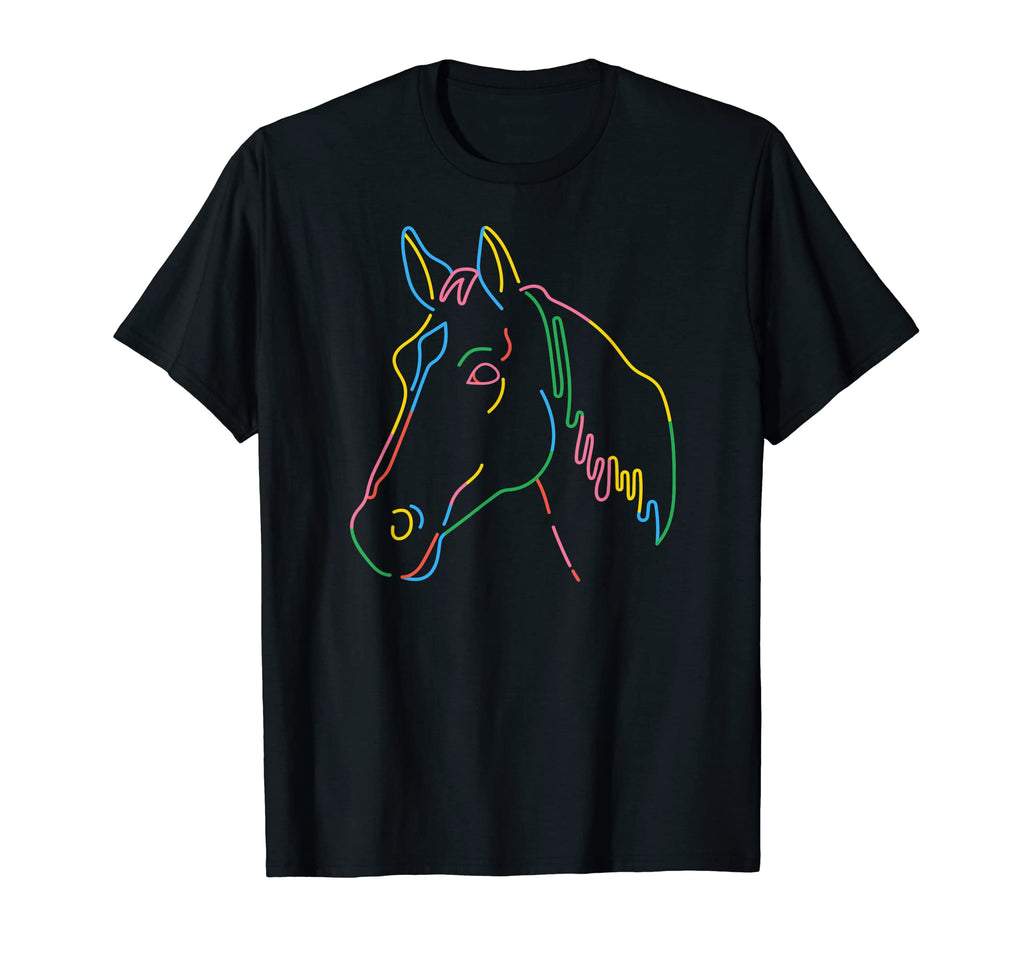 Rainbow Horse Gay Pride Horse Lgbt Pony T-Shirt - Trendy Graphic Unisex - T-Shirt, Sweatshirt, Hoodie