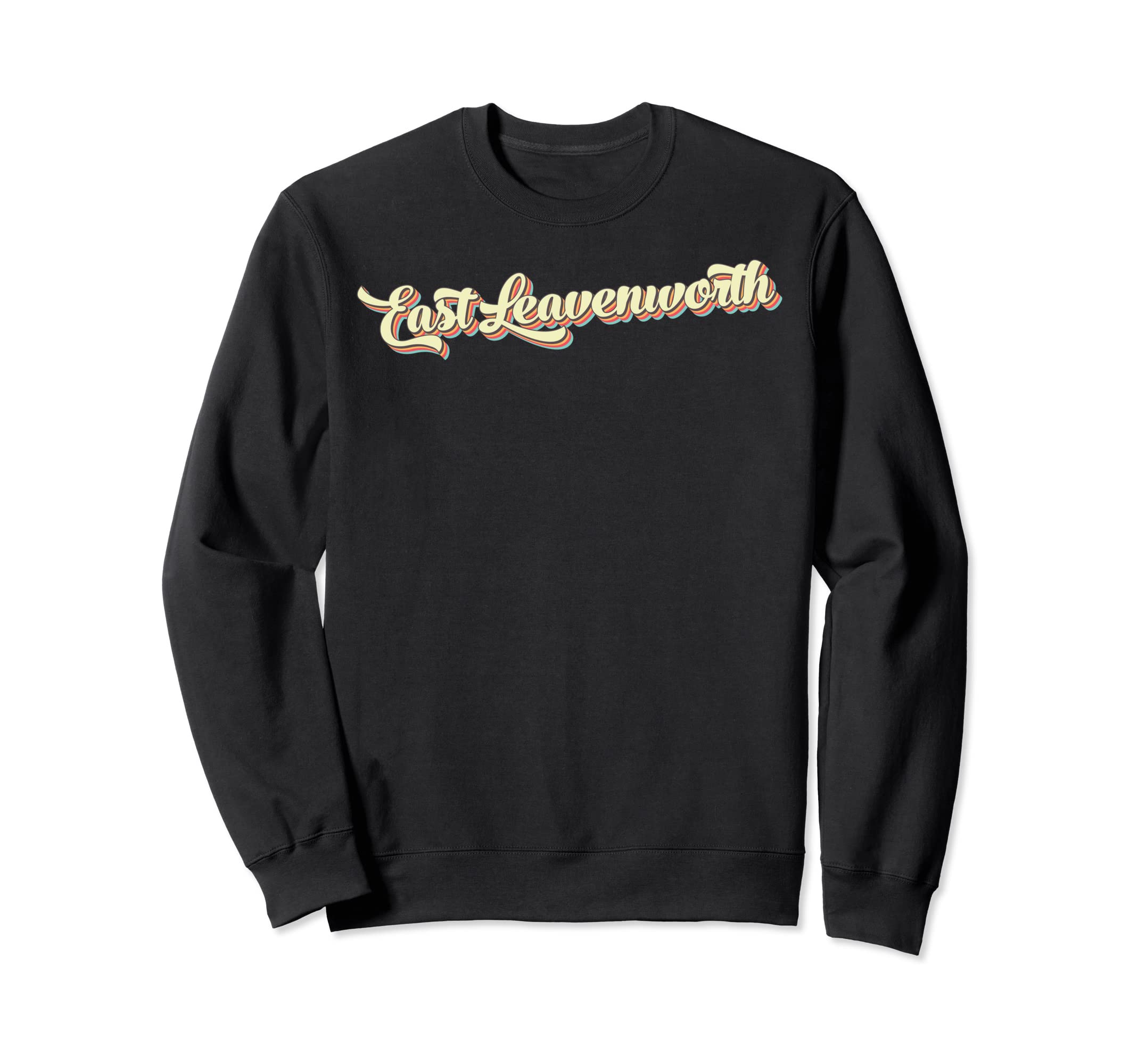 East Leavenworth Art Baseball Font Sweatshirt - Fun Novelty Design Unisex - T-Shirt, Sweatshirt, Hoodie