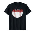 Nashville Skyline Cityscape Baseball T-Shirt - Minimalist Print Men Women - T-Shirt, Sweatshirt, Hoodie