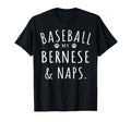 Baseball My Bernese Naps Funny T-Shirt - Minimalist Print for Adults - T-Shirt, Sweatshirt, Hoodie