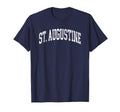St Augustine Florida Varsity Arched T-Shirt - Custom Art Print Men Women - T-Shirt, Sweatshirt, Hoodie