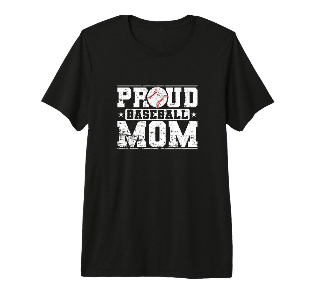 Baseball Mom Sports Mom Team Support Hoodie - Fun Novelty Design Unisex - T-Shirt, Sweatshirt, Hoodie