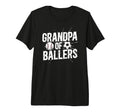 Mens Grandpa Ballers Proud Soccer T-Shirt - Unique Graphic for Adults - T-Shirt, Sweatshirt, Hoodie