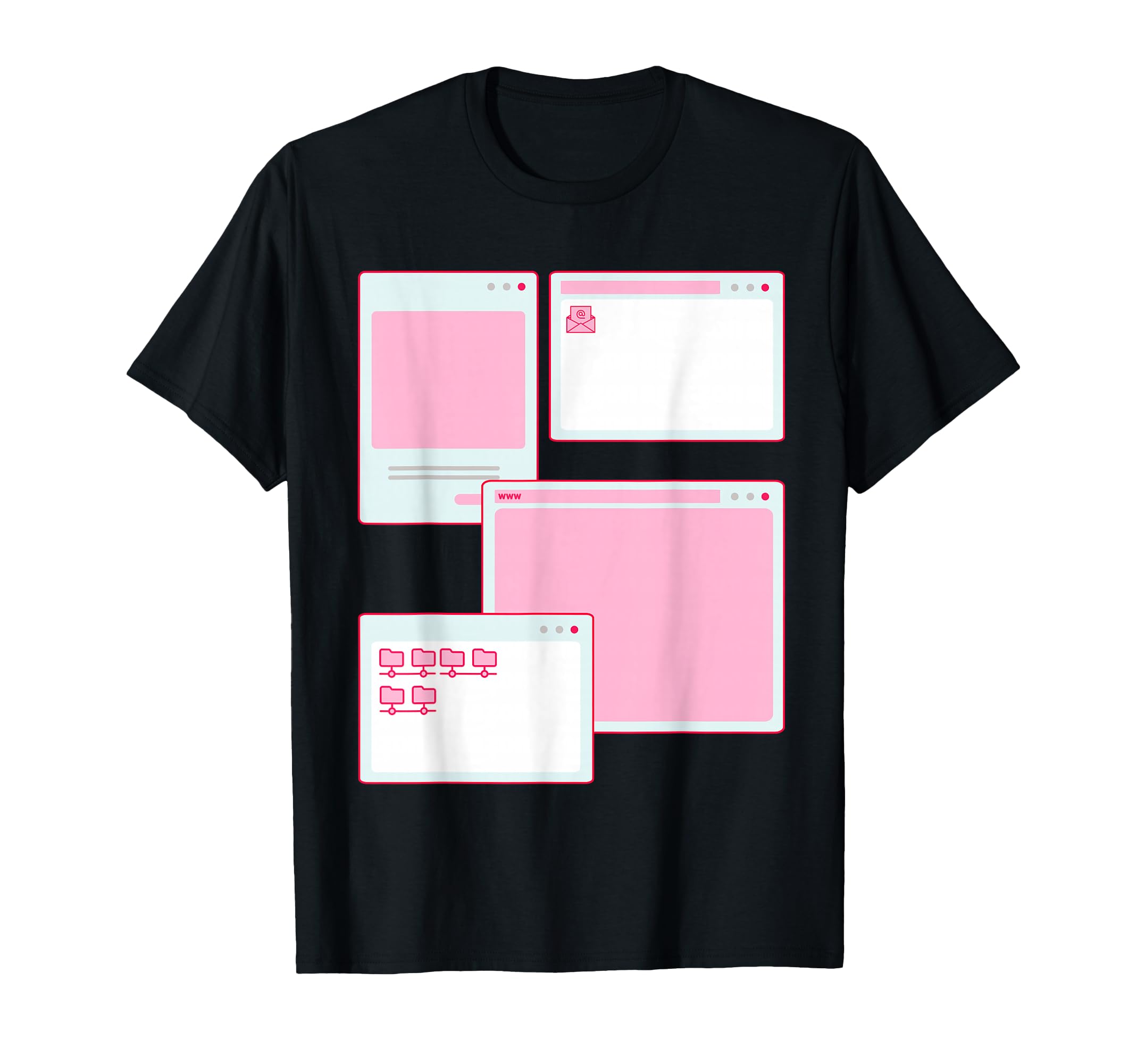 Vaporwave Aesthetic 90S Grunge Kawaii E T-Shirt - Aesthetic Graphic Unisex - T-Shirt, Sweatshirt, Hoodie