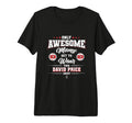 David Price Awesome Moms Tri Blend T-Shirt - Graphic Print Unisex - T-Shirt, Sweatshirt, Hoodie