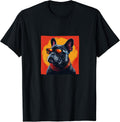 French Bulldog Sunglasses Retro Colorful Merch - Adult & Kids T-Shirts, Sweatshirts & Hoodies apparel design preview 1