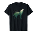 National Park Wolf Preserve Protect T-Shirt - Custom Art Print Men Women - T-Shirt, Sweatshirt, Hoodie