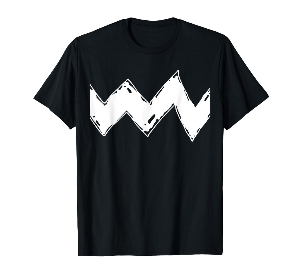 Double Sided Zig Zag T-Shirt - Graphic Print Unisex - T-Shirt, Sweatshirt, Hoodie